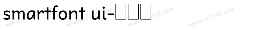 smartfont ui字体转换